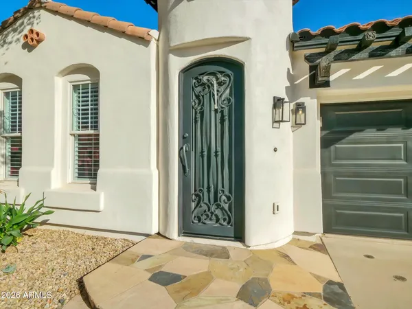 a view of a house with swimming pool