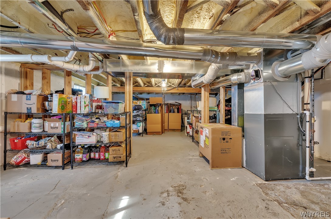 76 Trinity Place Buffalo, NY 14201 - Photo 37 of 49 Clean, dry and fully insulated basement