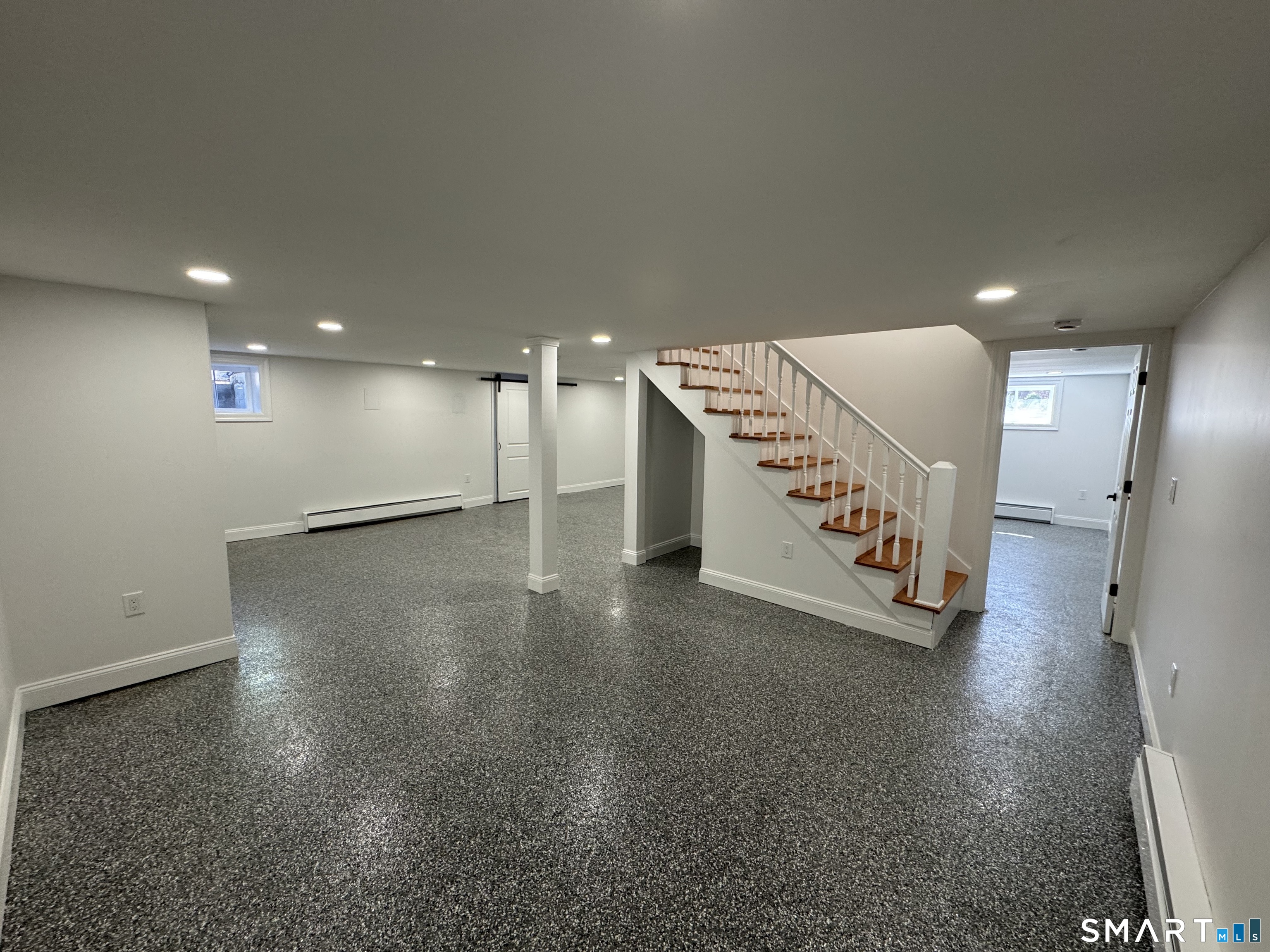 243 Long Hill Road Andover, CT 06232 - Photo 23 of 31 a view of a hallway with stairs