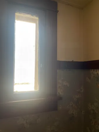 a view of an entryway door