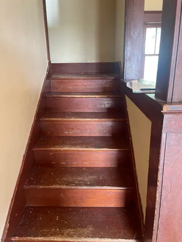 a view of a small pond