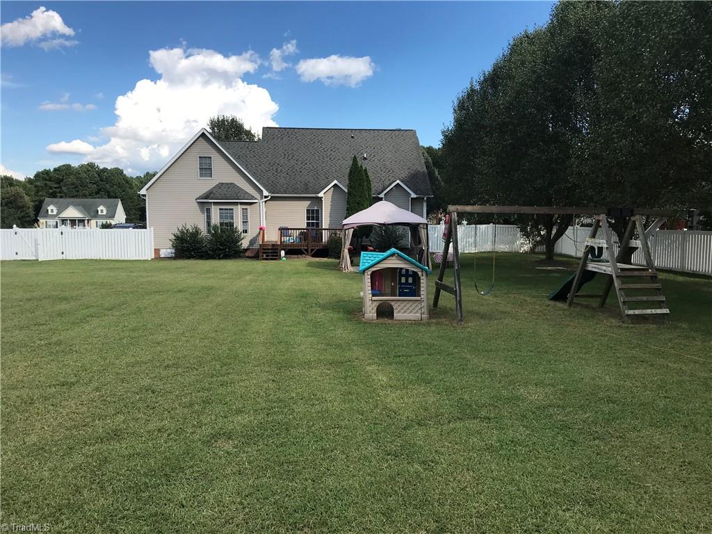 182 Ridge Drive Lexington, NC 27295 - Photo 28 of 31 Huge back yard. Swing set included with acceptable offer!