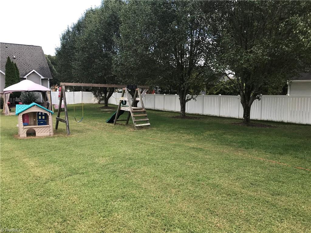 182 Ridge Drive Lexington, NC 27295 - Photo 29 of 31 Back yard fenced in