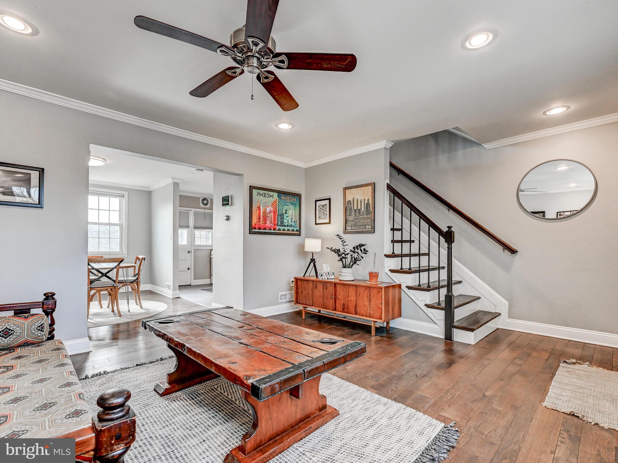 1507 Clearwood Road Parkville, MD 21234 - Photo 7 of 27 a living room with furniture and wooden floor