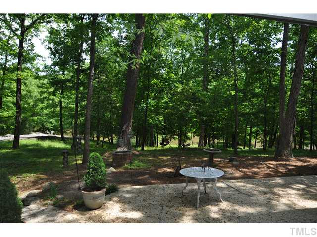 5409 Edington Lane Raleigh, NC 27604 - Photo 20 of 22 Yes, that is the Neuse River running back there behind those trees. Back Yard