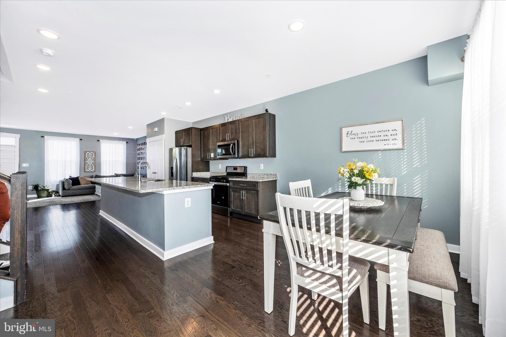 1314 Marsalis Place Frederick, MD 21702 - Photo 18 of 64 a large white kitchen with a table and chairs