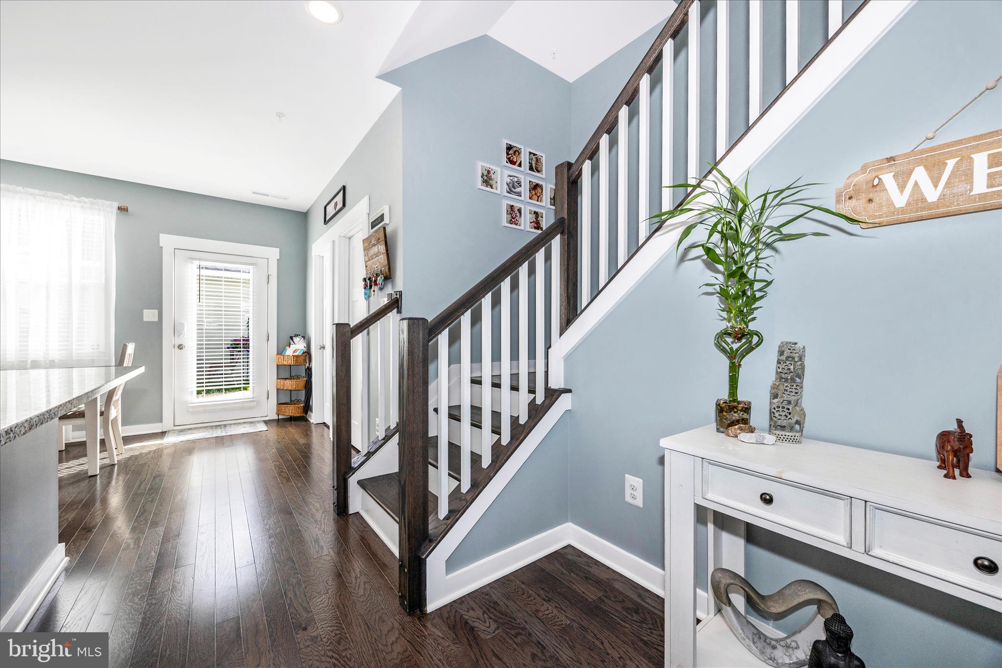 1314 Marsalis Place Frederick, MD 21702 - Photo 20 of 64 a view of an entryway with wooden floor and a potted plant