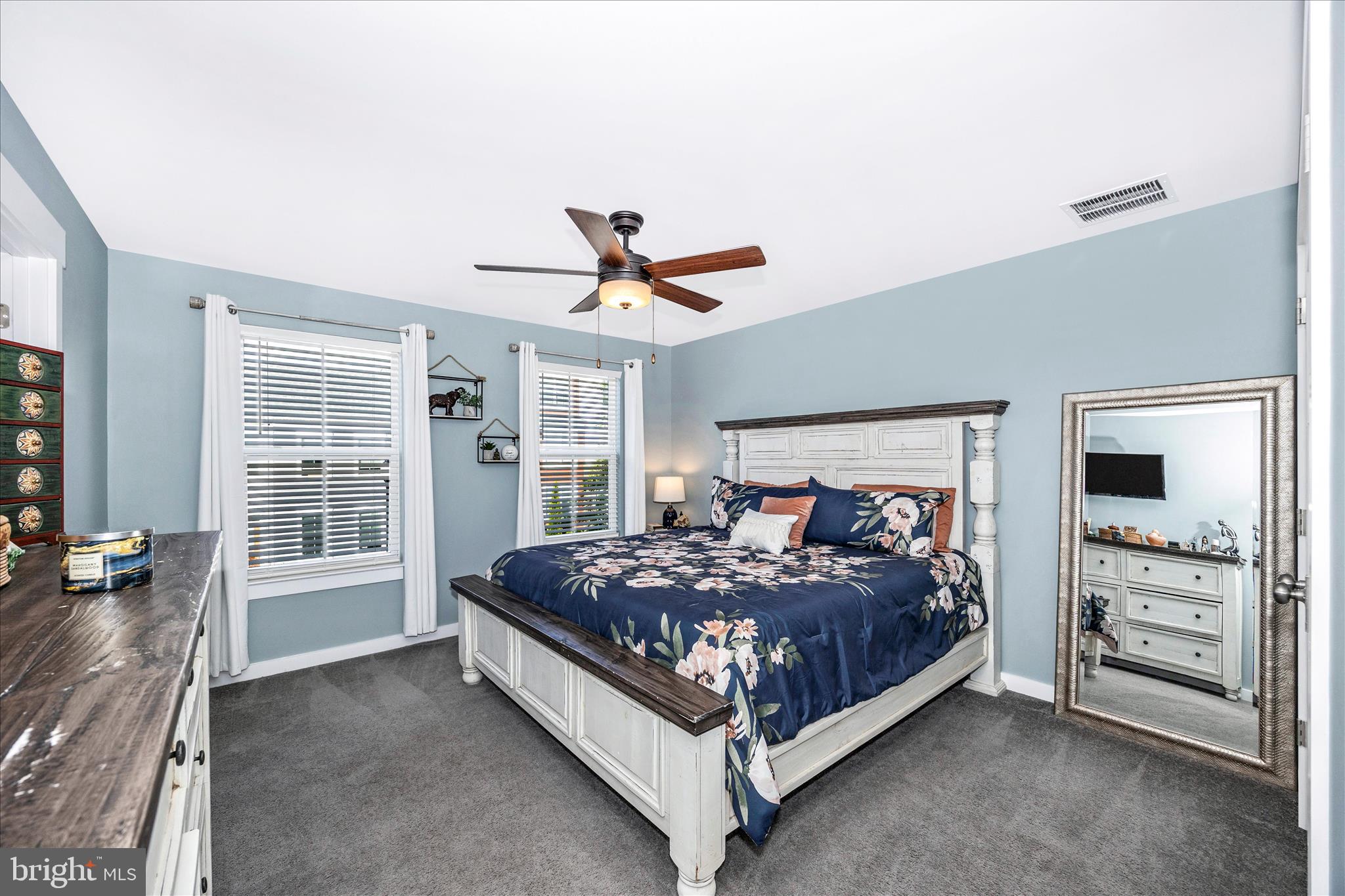 1314 Marsalis Place Frederick, MD 21702 - Photo 21 of 64 a bedroom with a bed and a ceiling fan