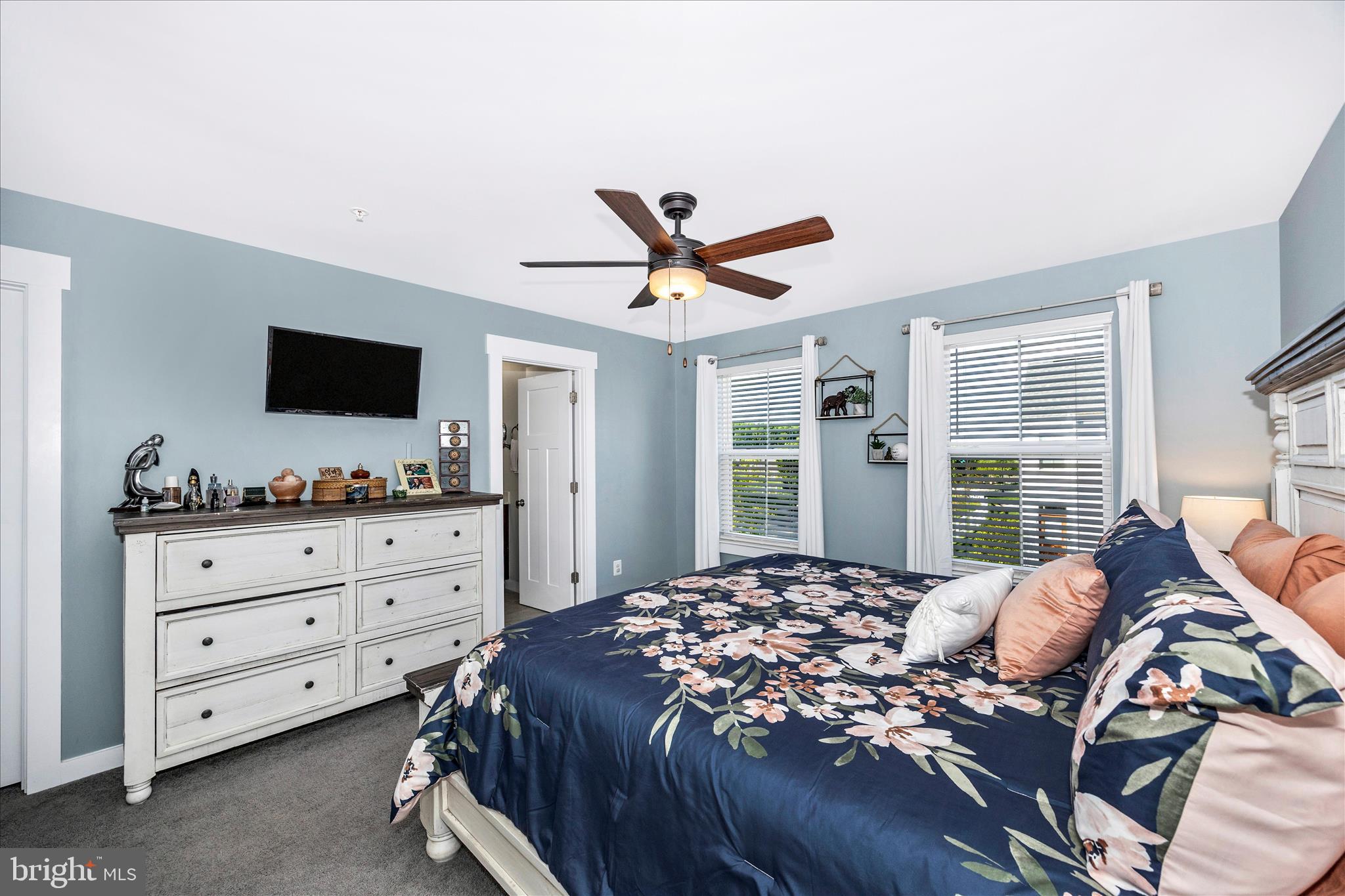 1314 Marsalis Place Frederick, MD 21702 - Photo 22 of 64 a bed room with a bed window and a television