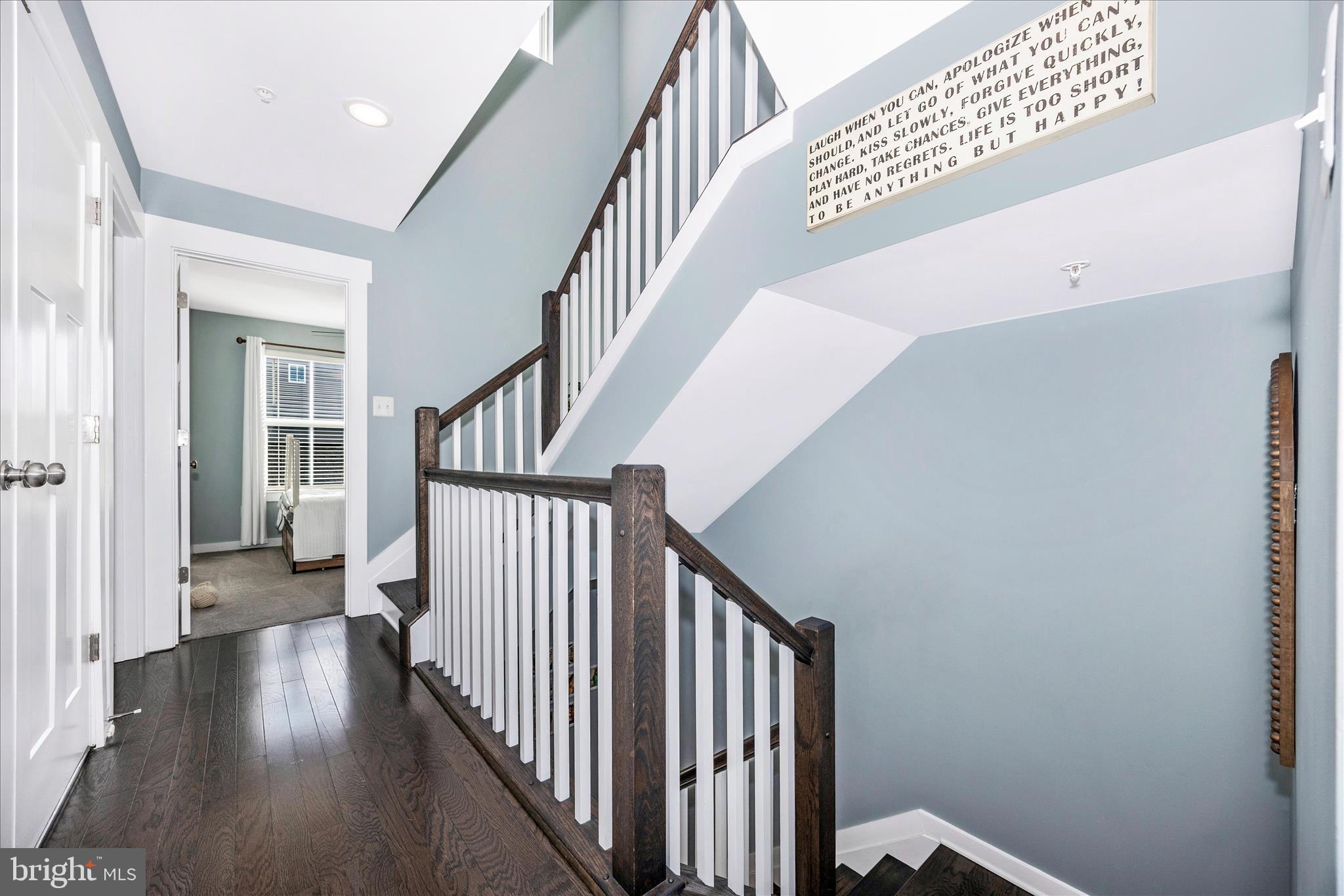 1314 Marsalis Place Frederick, MD 21702 - Photo 33 of 64 a view of a hallway with wooden floor and entryway