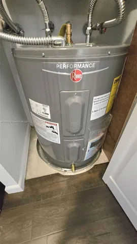 a view of water heater