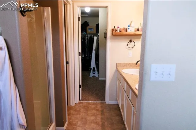 a view of walk in closet