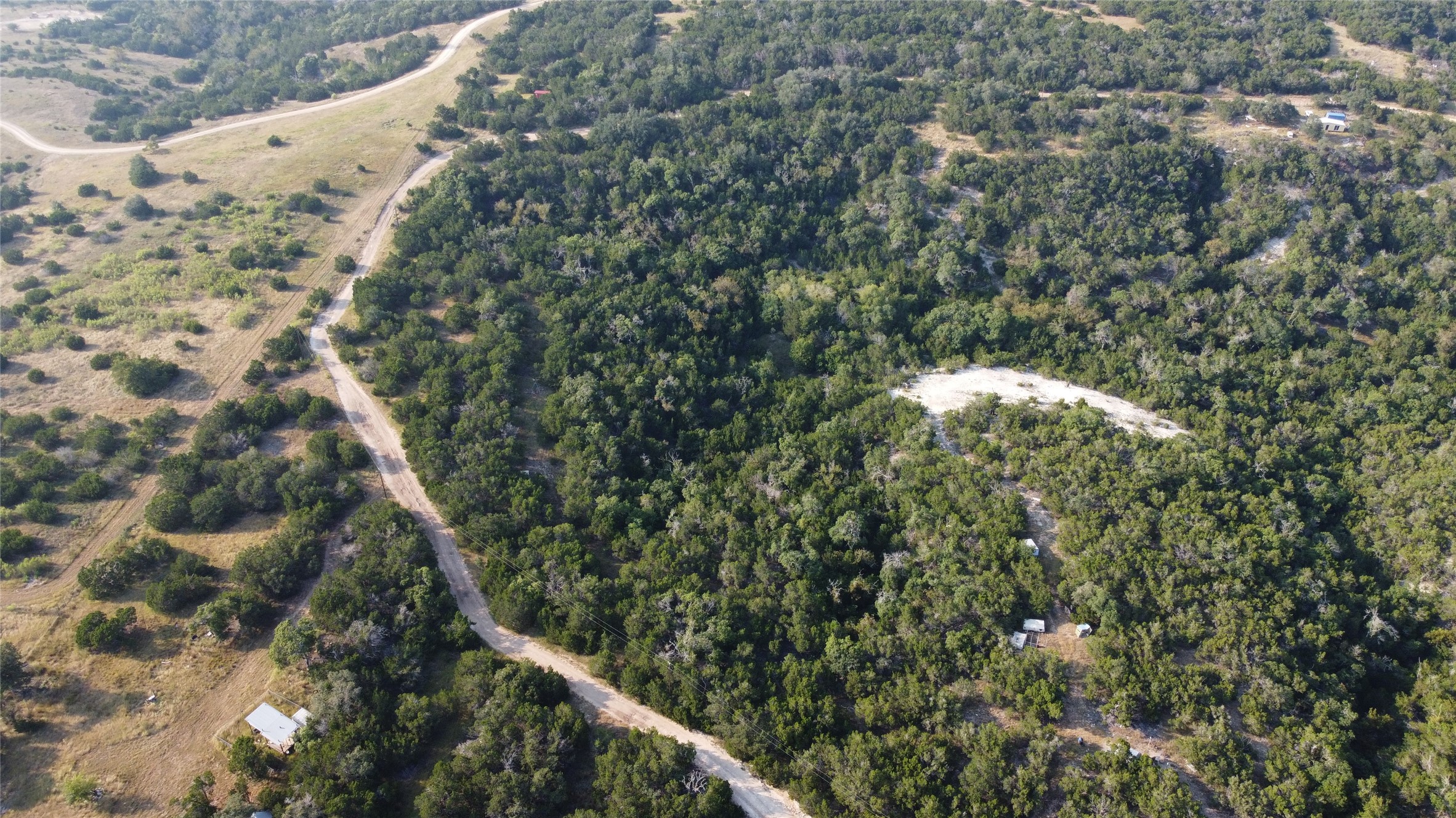 306 West Headwaters Ranch Road Kendalia, TX 78027 - Photo 2 of 9 Aerial view of the property and surrounding area.