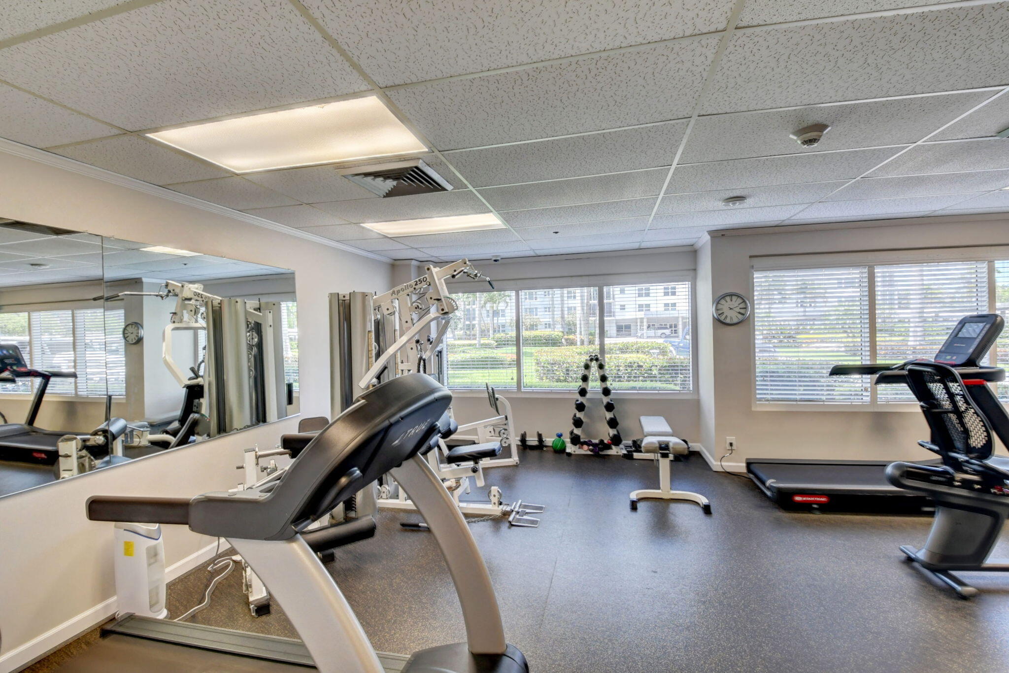 220 Mac Farlane Drive, Unit S505 Delray Beach, FL 33483 - Photo 67 of 72 a view of a room with gym equipment