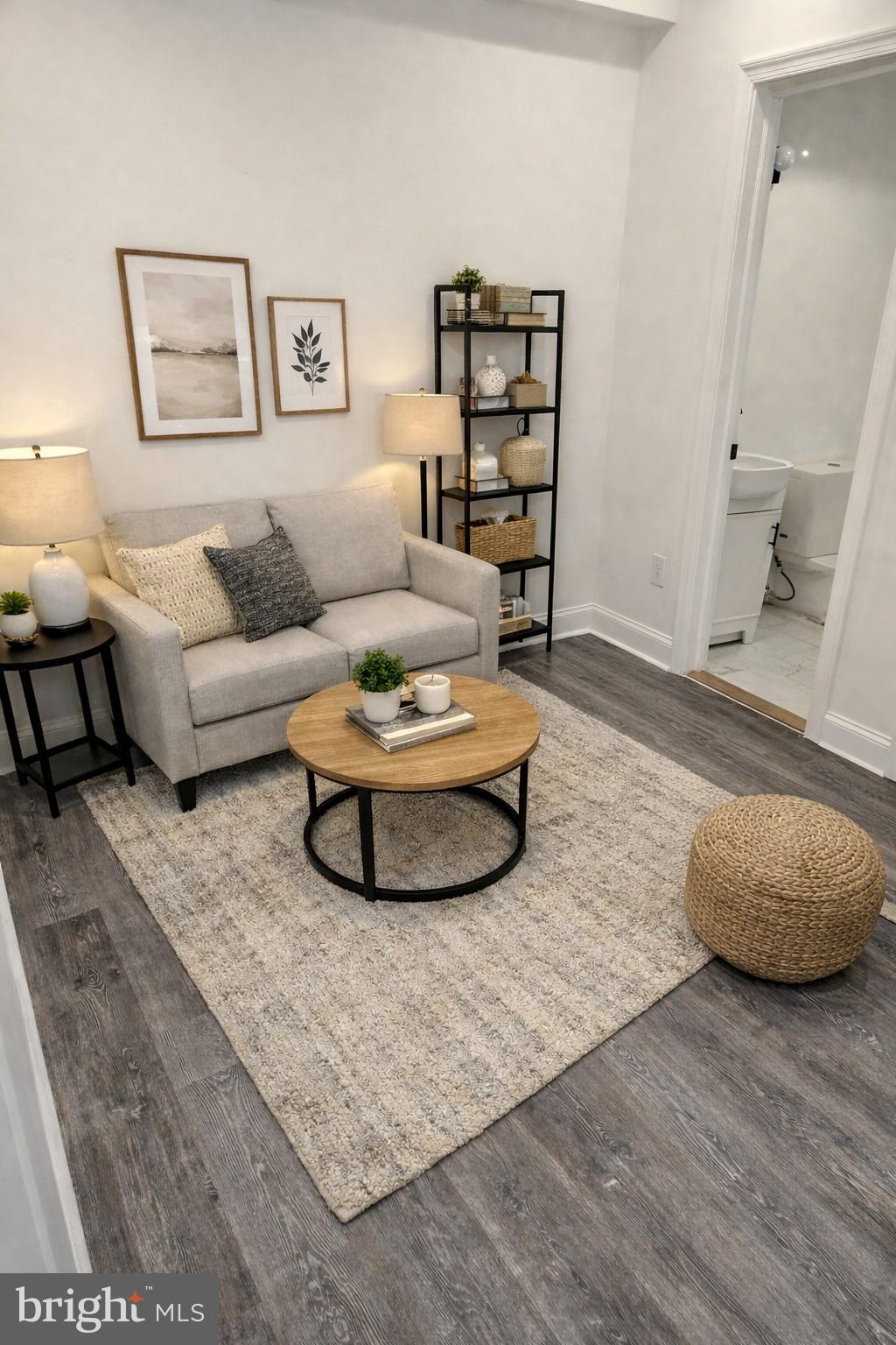 2008 Etting Street Baltimore, MD 21217 - Photo 9 of 22 a living room with furniture and a wooden floor