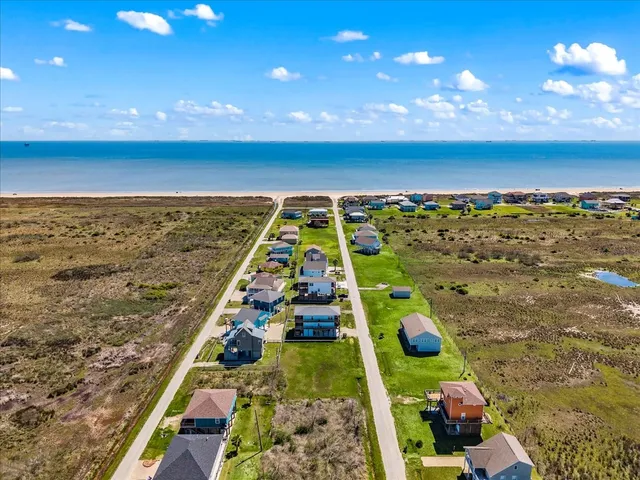 a view of an ocean and beach