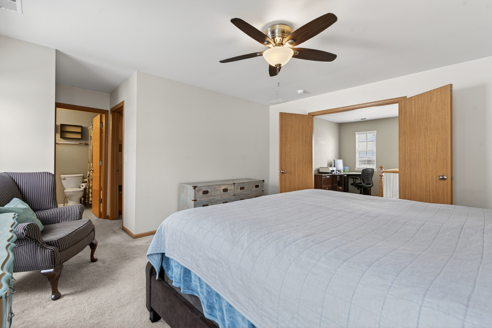 234 Longview Drive Elgin, IL 60124 - Photo 24 of 37 a bedroom with a bed gym equipment and a window