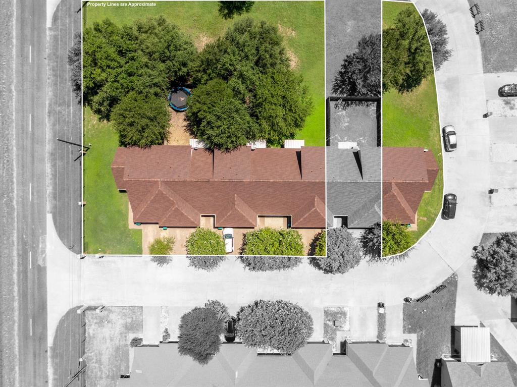 20 Addi Lane Waco, TX 76705 - Photo 2 of 24 an aerial view of a house with a yard and pool