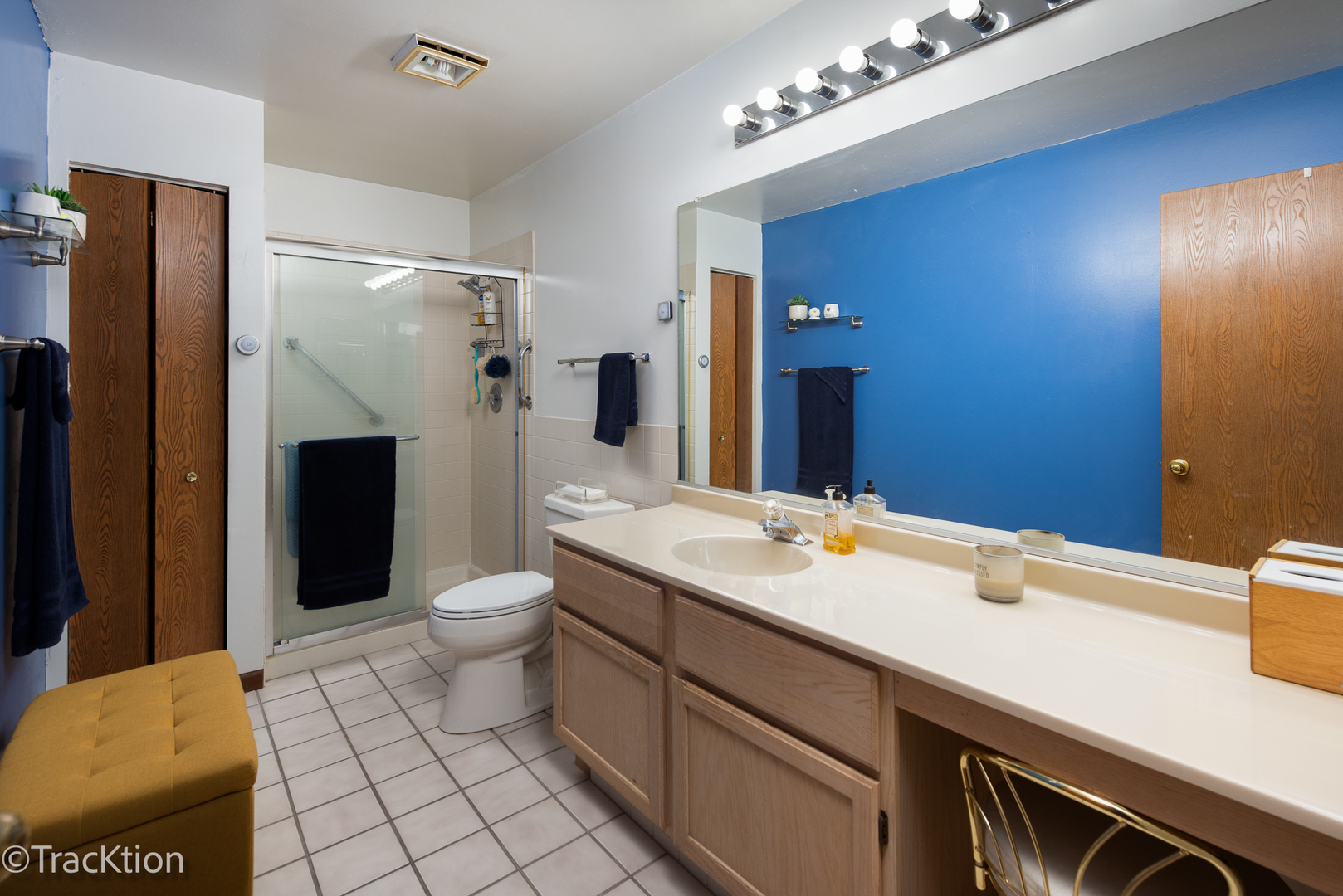 13810 Magnolia Drive Plainfield, IL 60544 - Photo 15 of 30 a bathroom with a sink a toilet and shower