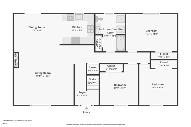 $323,000 | 1922 Amanda Drive, Reedsburg, WI 53959