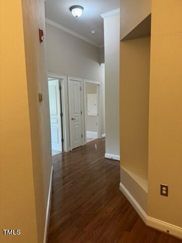 7530 Lead Mine Road, Unit 306 Raleigh, NC 27615 - Photo 3 of 29 a view of a hallway with wooden floor