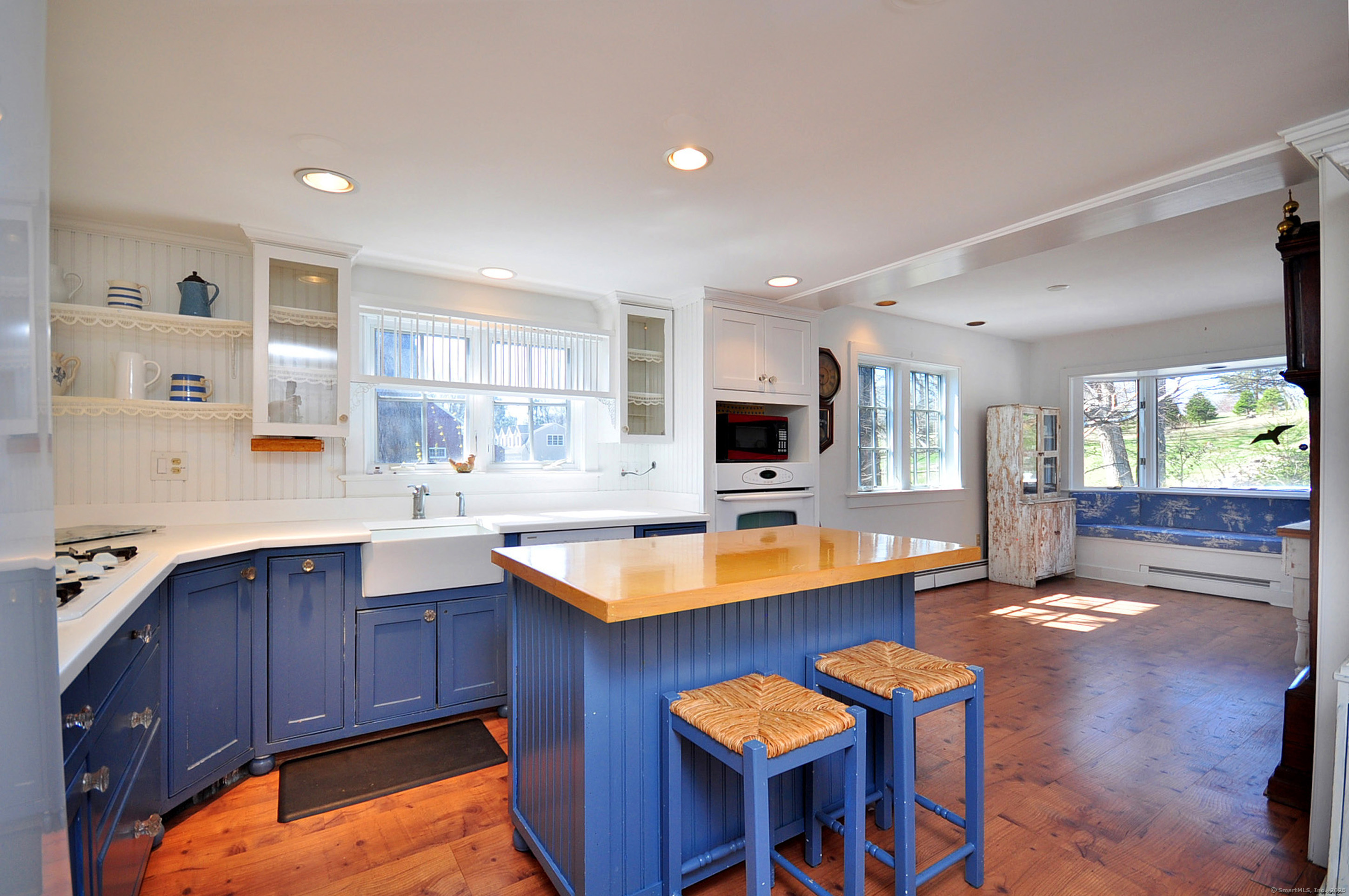 72 Clapboard Road Bridgewater, CT 06752 - Photo 15 of 39 a kitchen with stainless steel appliances granite countertop a sink counter space and wooden floor