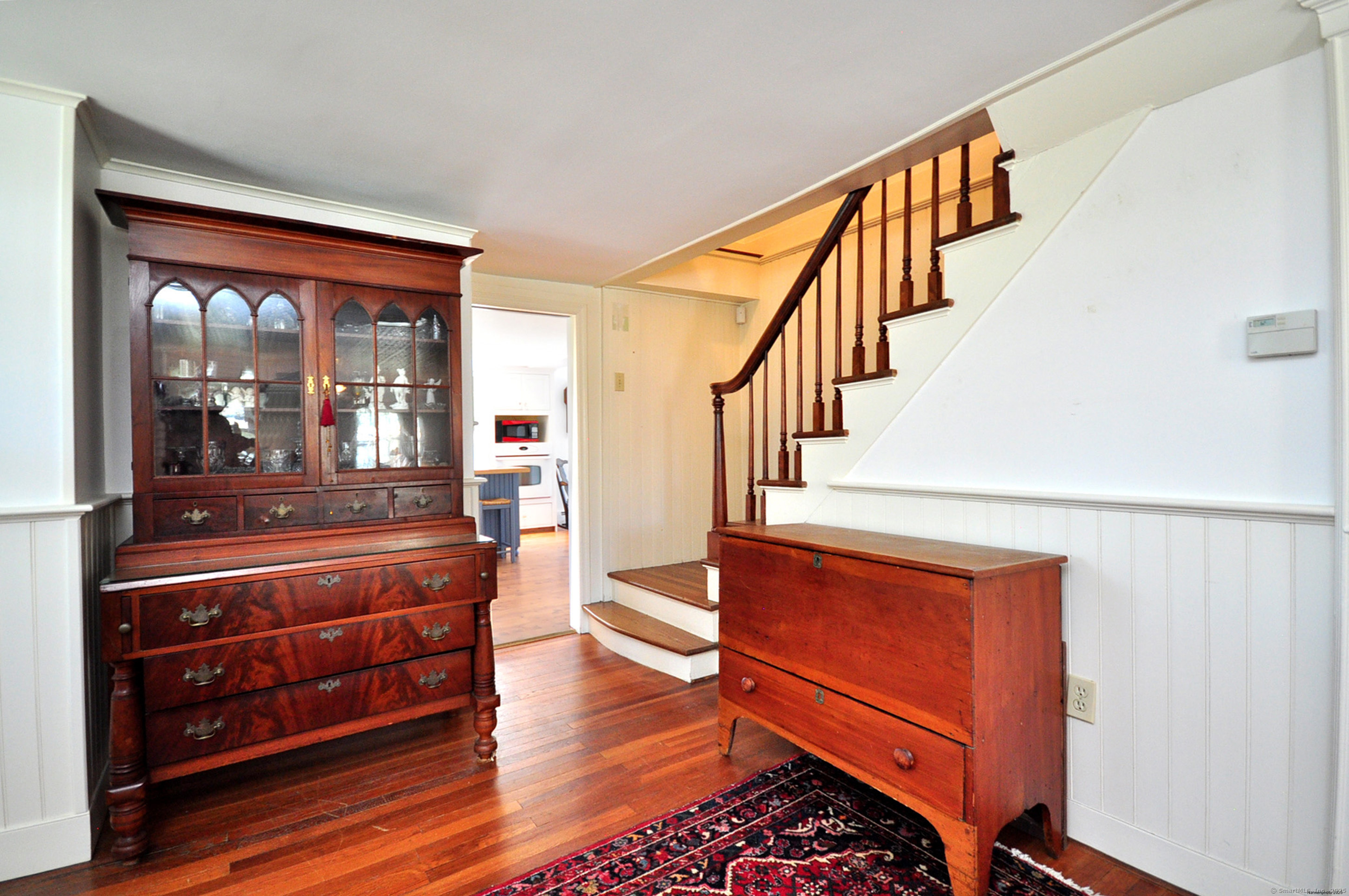 72 Clapboard Road Bridgewater, CT 06752 - Photo 20 of 39 a view of front door with wooden floor and furniture