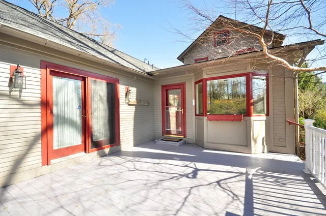 a view of a chairs on the house