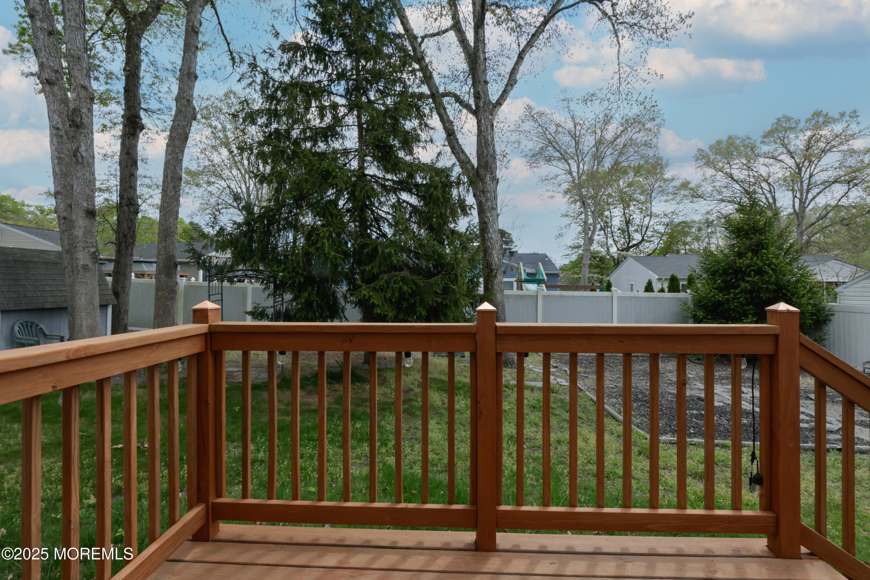 204 Stormy Road Manahawkin, NJ 08050 - Photo 38 of 44 a view of a balcony with yard