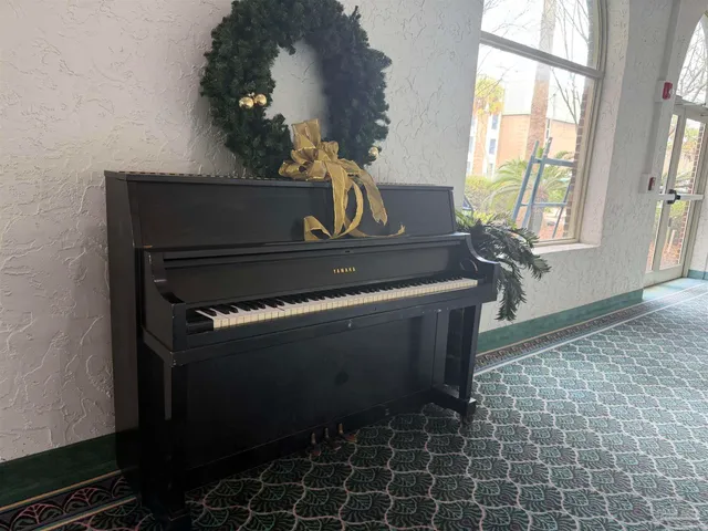 a close view of fireplace