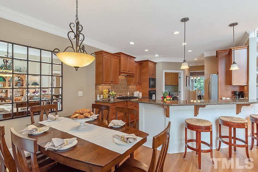 117 Bancroft Brook Drive Cary, NC 27519 - Photo 9 of 29 a view of a dining room and livingroom view