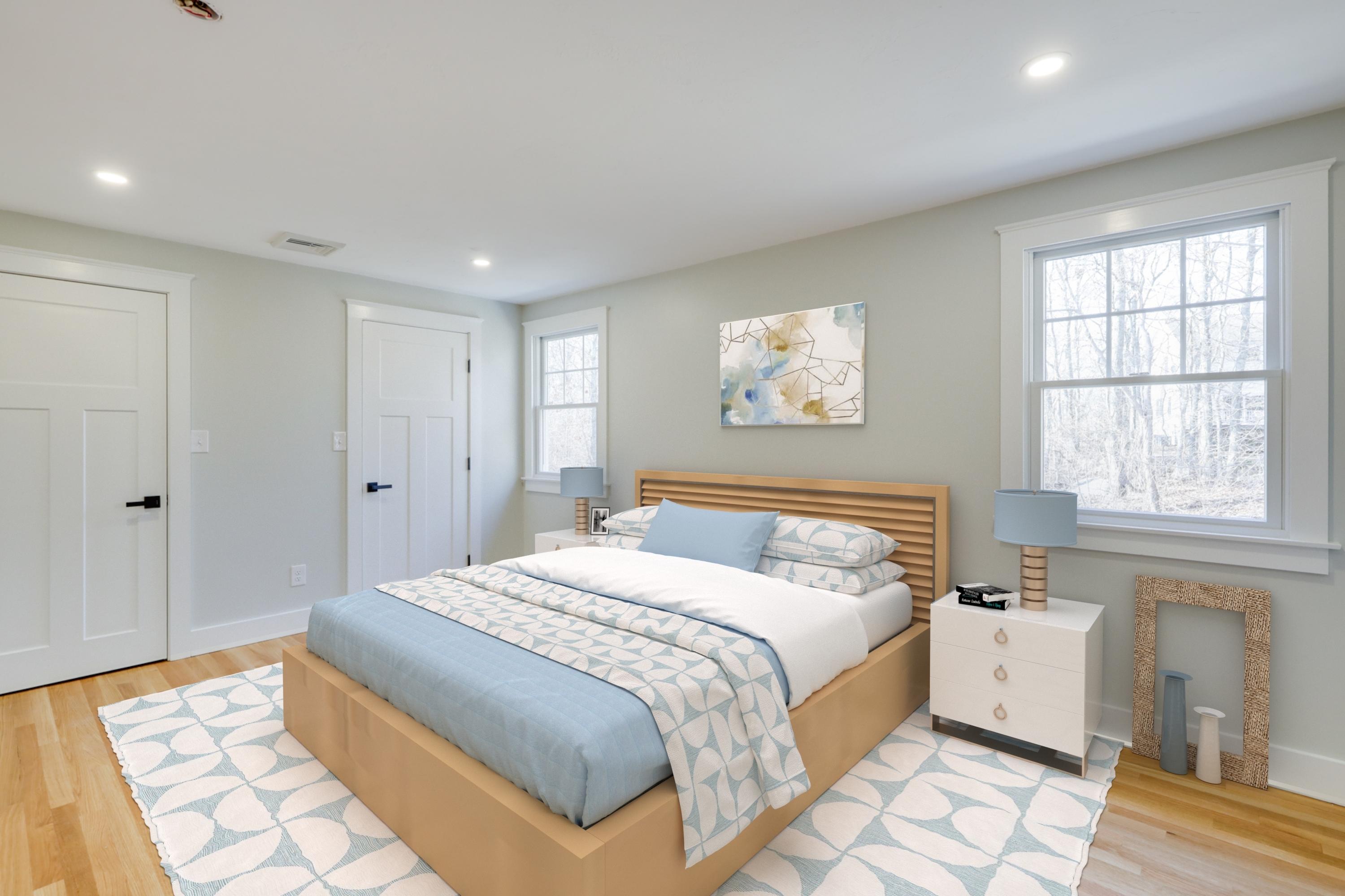 66 Braeside Road Falmouth, MA 02540 - Photo 15 of 38 Master Bedroom - Virtual Staging