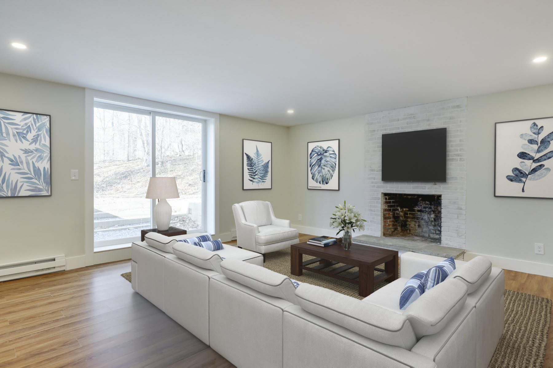 66 Braeside Road Falmouth, MA 02540 - Photo 23 of 38 Finished Lower Level - Virtual Staging