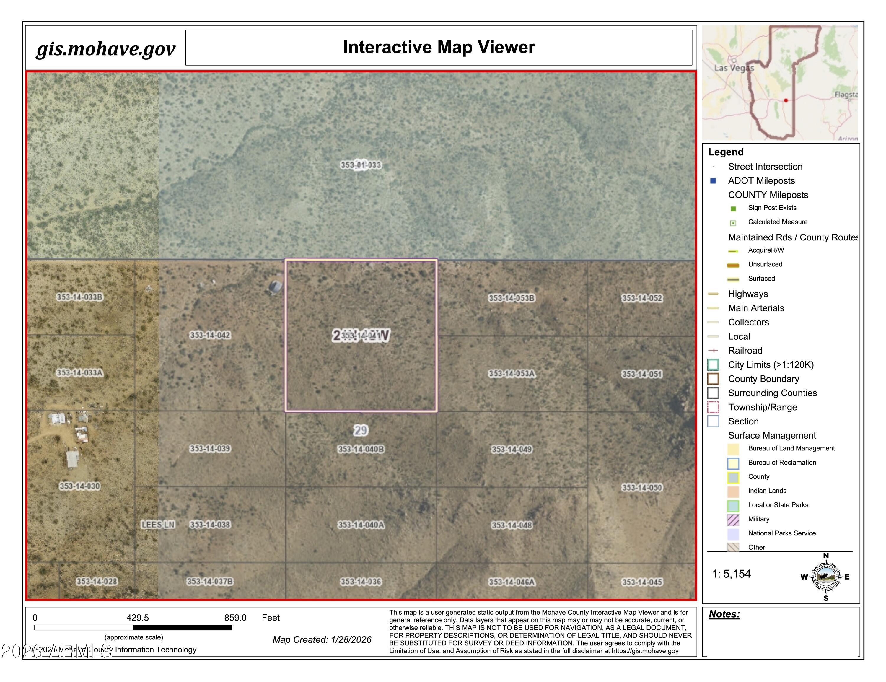 Xx Silver Springs Road, Unit LOT 255 Kingman, AZ 86401 - Photo 3 of 3 353-14-041