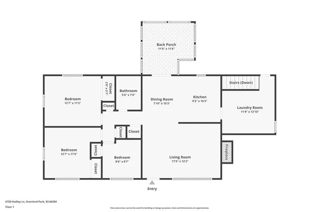 $300,000 | 6720 Hadley Lane, Overland Park, KS 66204