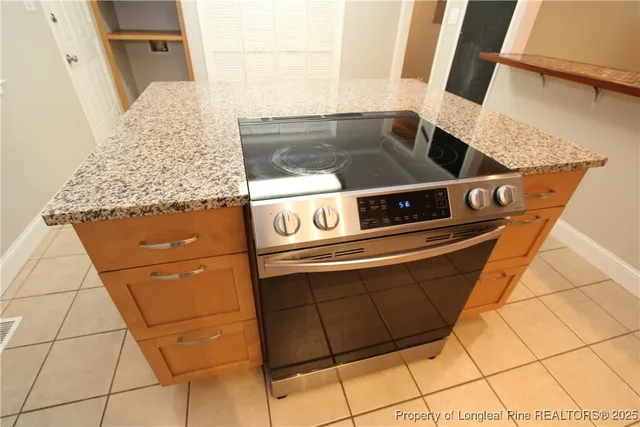 a close view of utility room