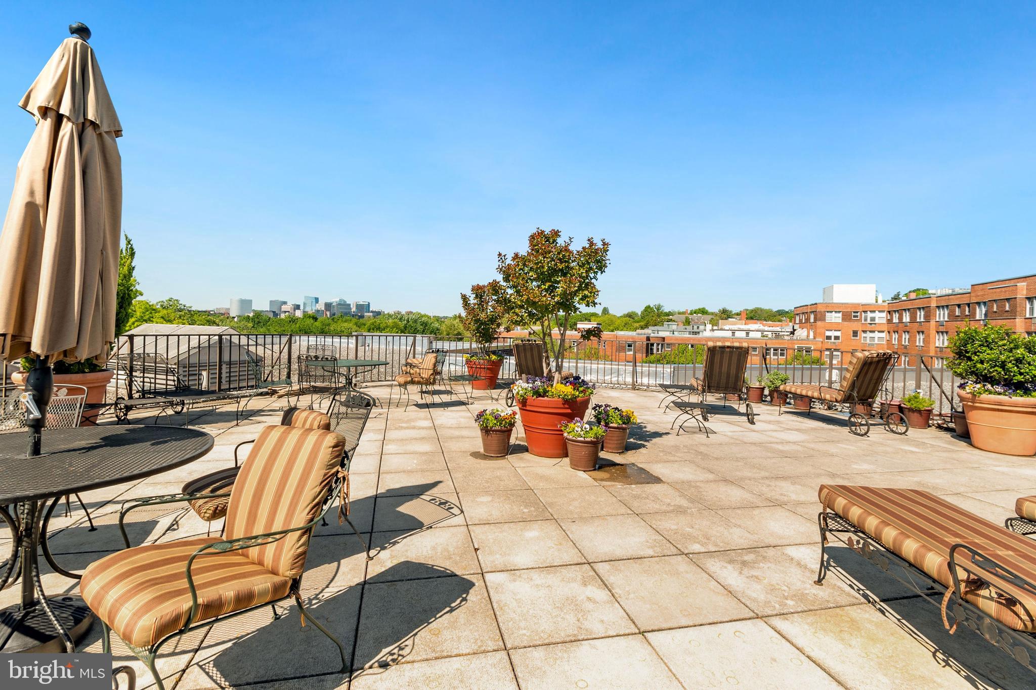 2500 Q Street Northwest, Unit 219 Washington, DC 20007 - Photo 9 of 22 Roof Top Terrace