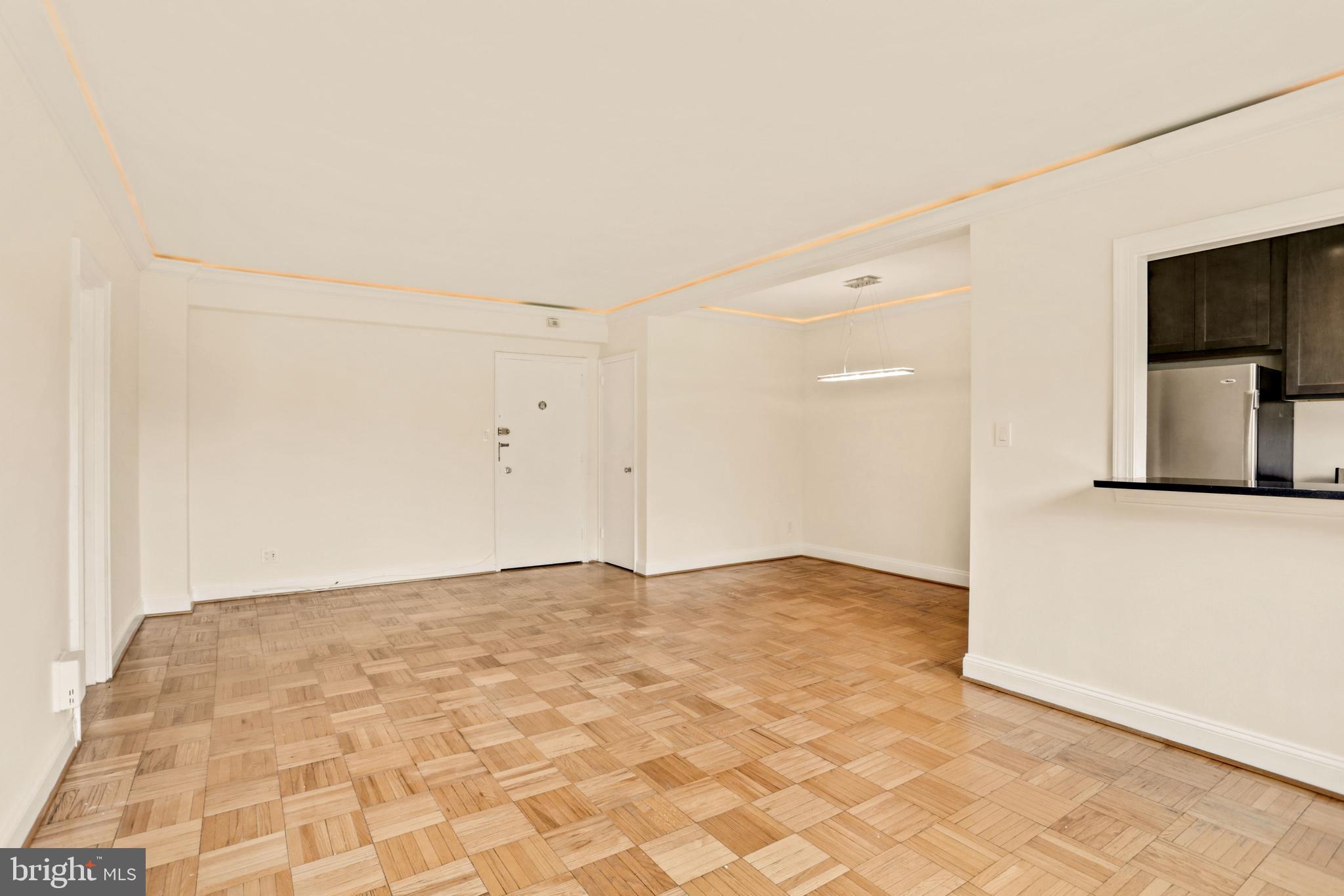 2500 Q Street Northwest, Unit 219 Washington, DC 20007 - Photo 17 of 22 Living Room | Dining Room | Home Office