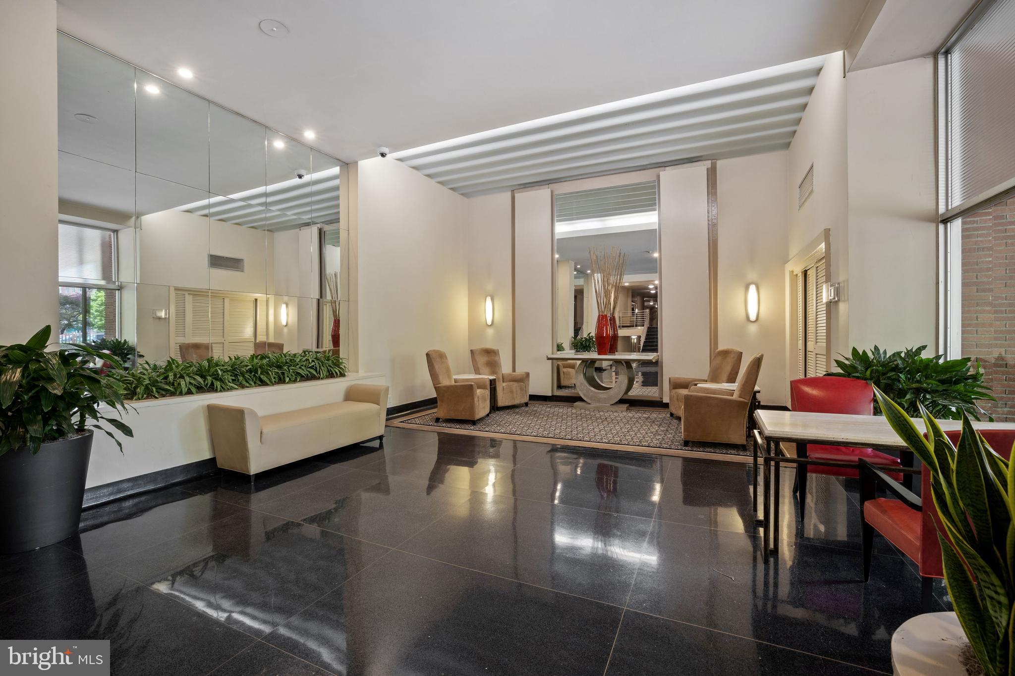2500 Q Street Northwest, Unit 219 Washington, DC 20007 - Photo 2 of 22 At Deco Lobby