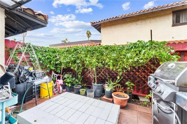 a view of outdoor space and patio