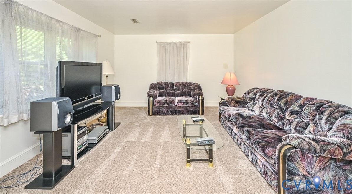 620 Three Chopt Road Manakin-Sabot, VA 23103 - Photo 29 of 42 a living room with furniture and a flat screen tv