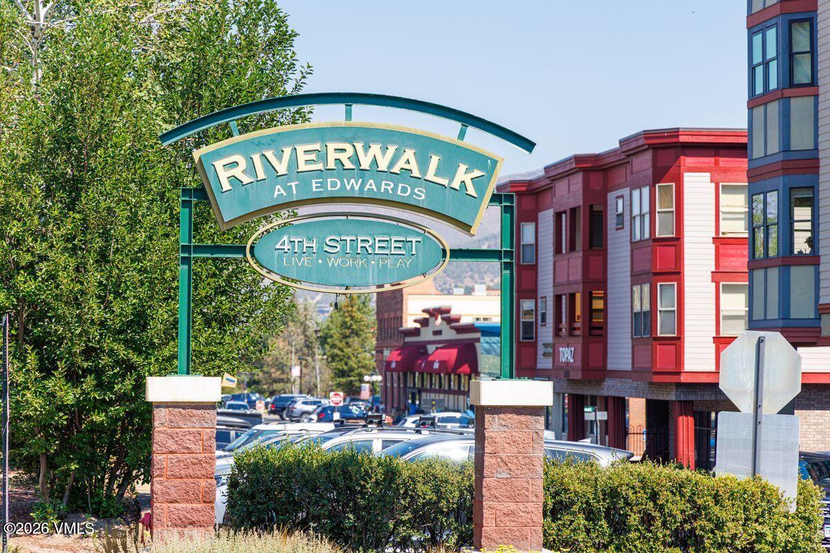 275 Main Street, Unit R306 Edwards, CO 81632 - Photo 11 of 16 Riverwalk Sign