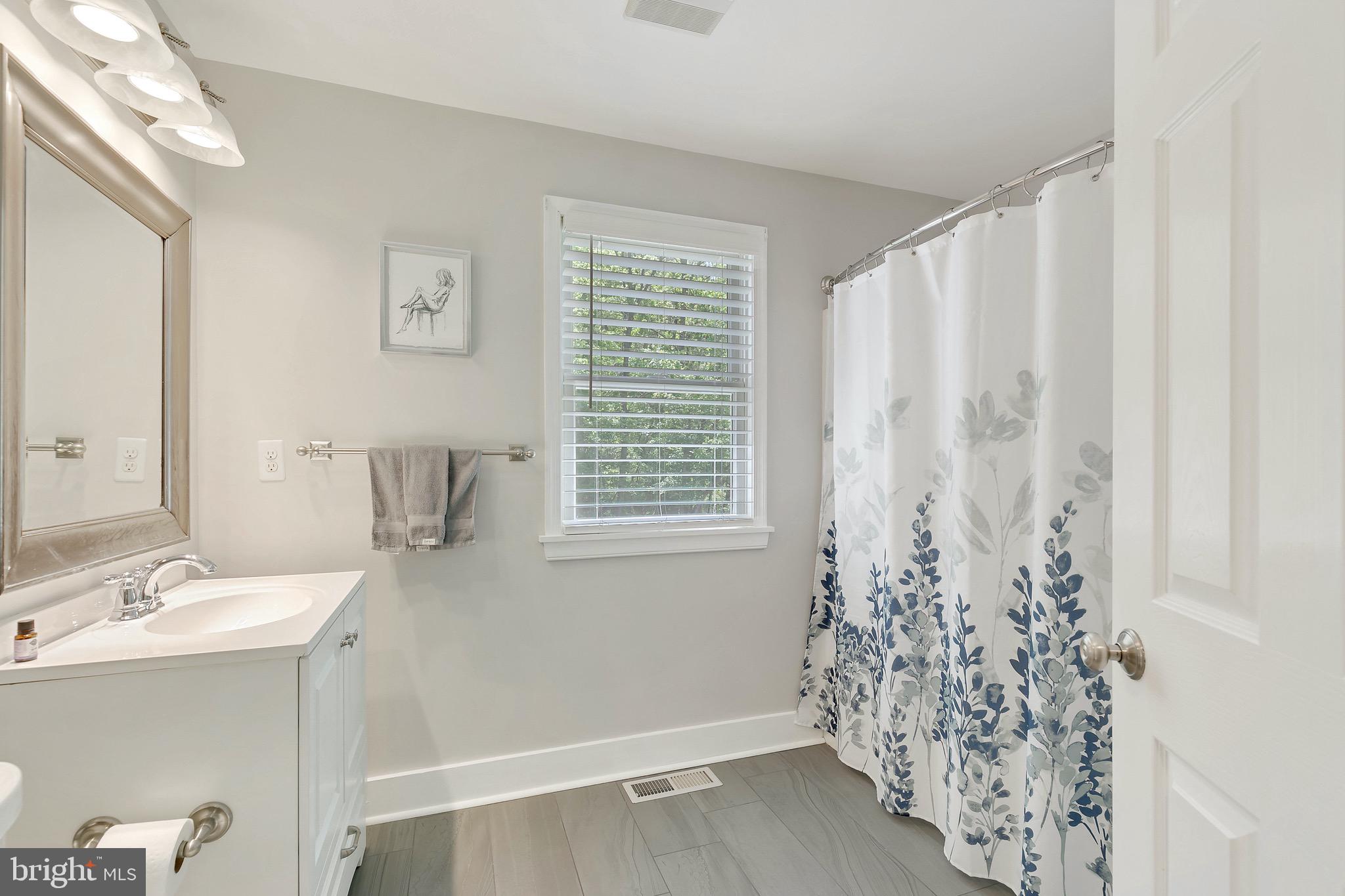 8725 Frederick Road Ellicott City, MD 21043 - Photo 19 of 32 Large, modernized bathroom with natural light