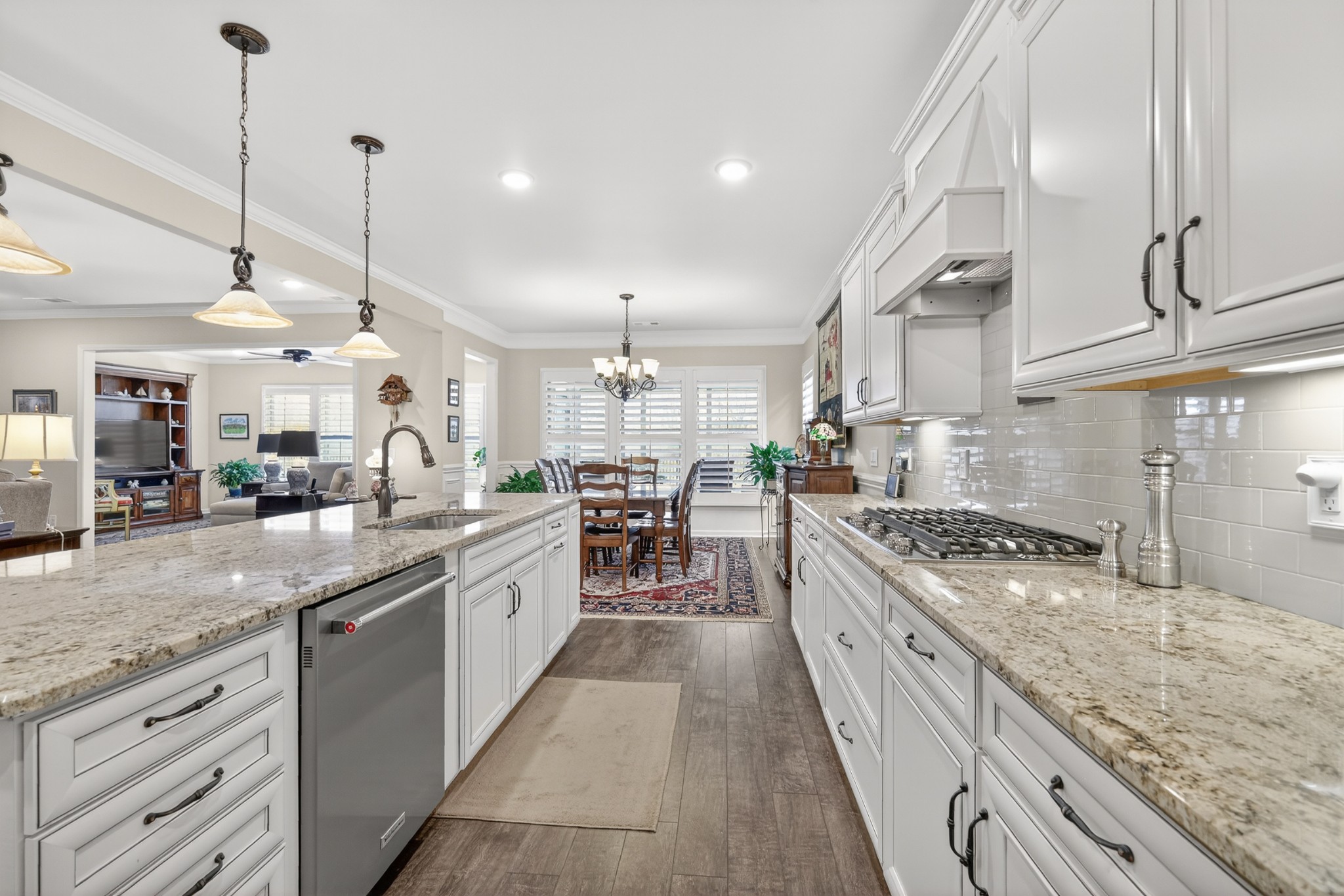 1024 Coffee Ridge Spring Hill, TN 37174 - Photo 15 of 46 a large kitchen with granite countertop lots of counter top space