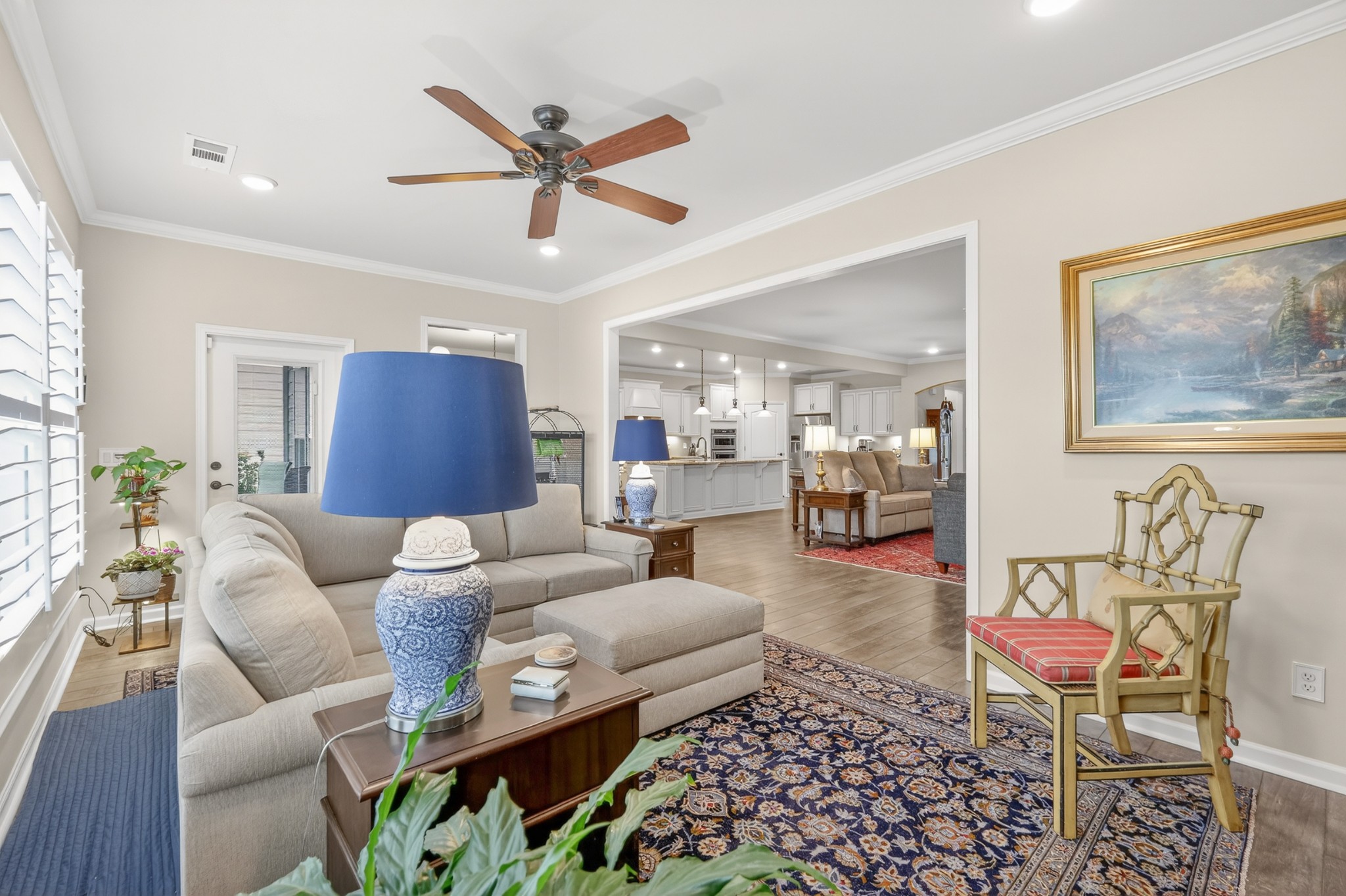 1024 Coffee Ridge Spring Hill, TN 37174 - Photo 33 of 46 a living room with furniture and a view of kitchen