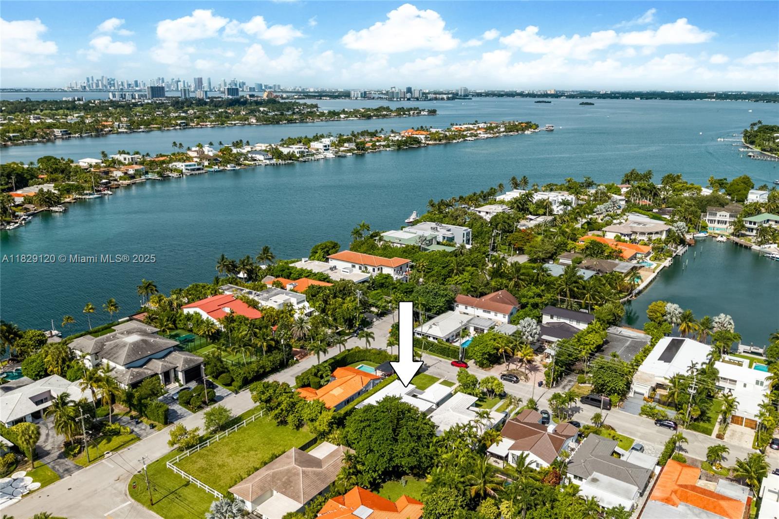 8811 Hawthorne Avenue Surfside, FL 33154 - Photo 5 of 47 an aerial view of ocean and residential houses with outdoor space