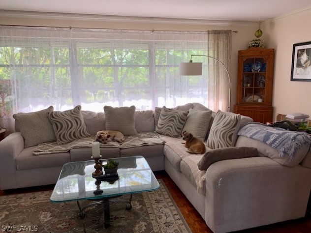671 Rabbit Road Sanibel, FL 33957 - Photo 7 of 50 a living room with furniture and a large window