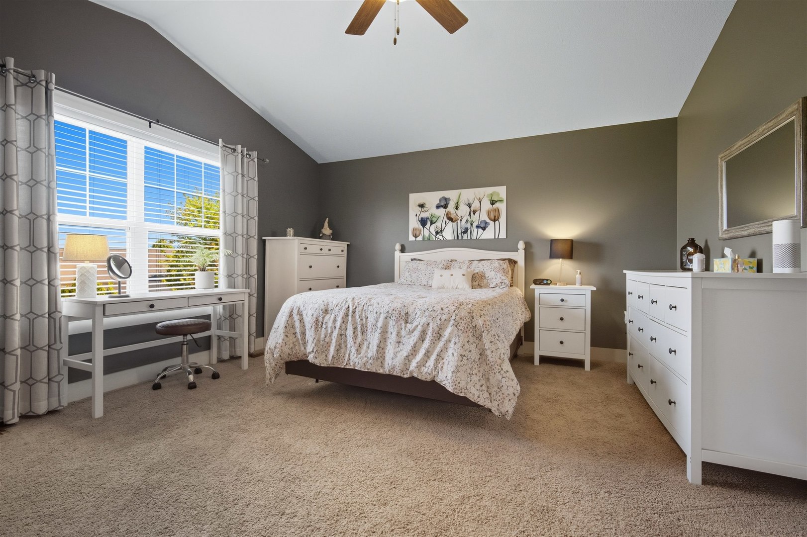 1661 Belclare Road Normal, IL 61761 - Photo 14 of 22 a bedroom with a bed and a window