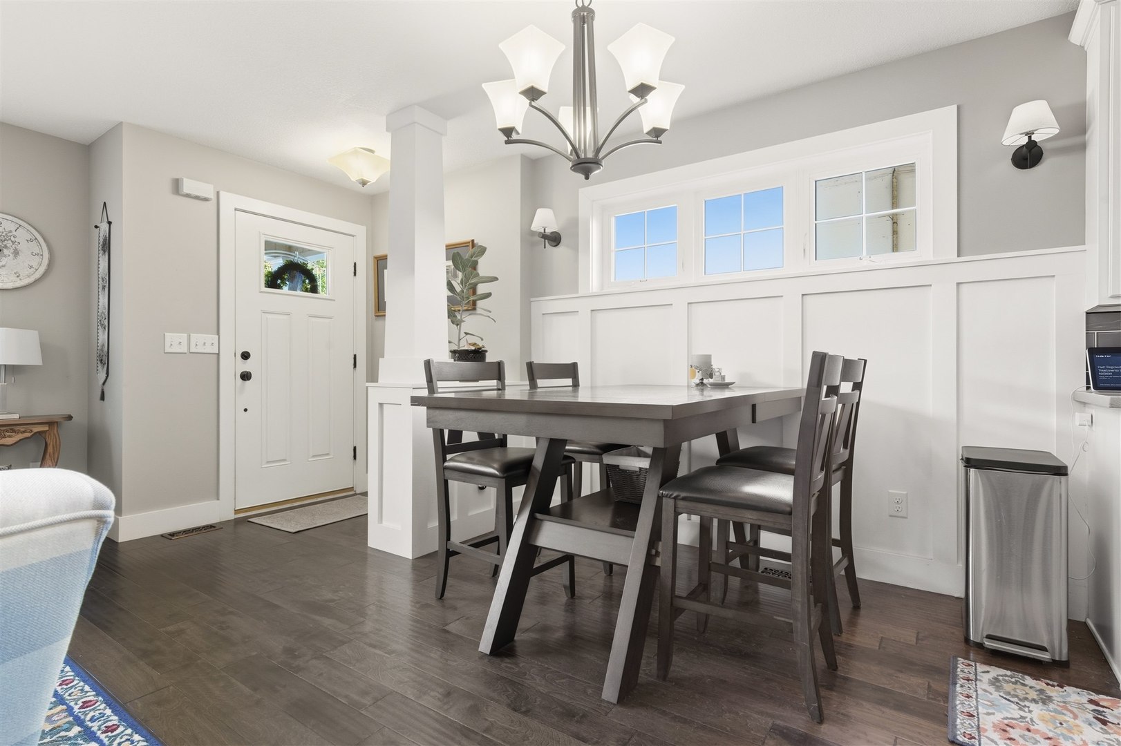 1661 Belclare Road Normal, IL 61761 - Photo 7 of 22 a view of a dining room with furniture and wooden floor