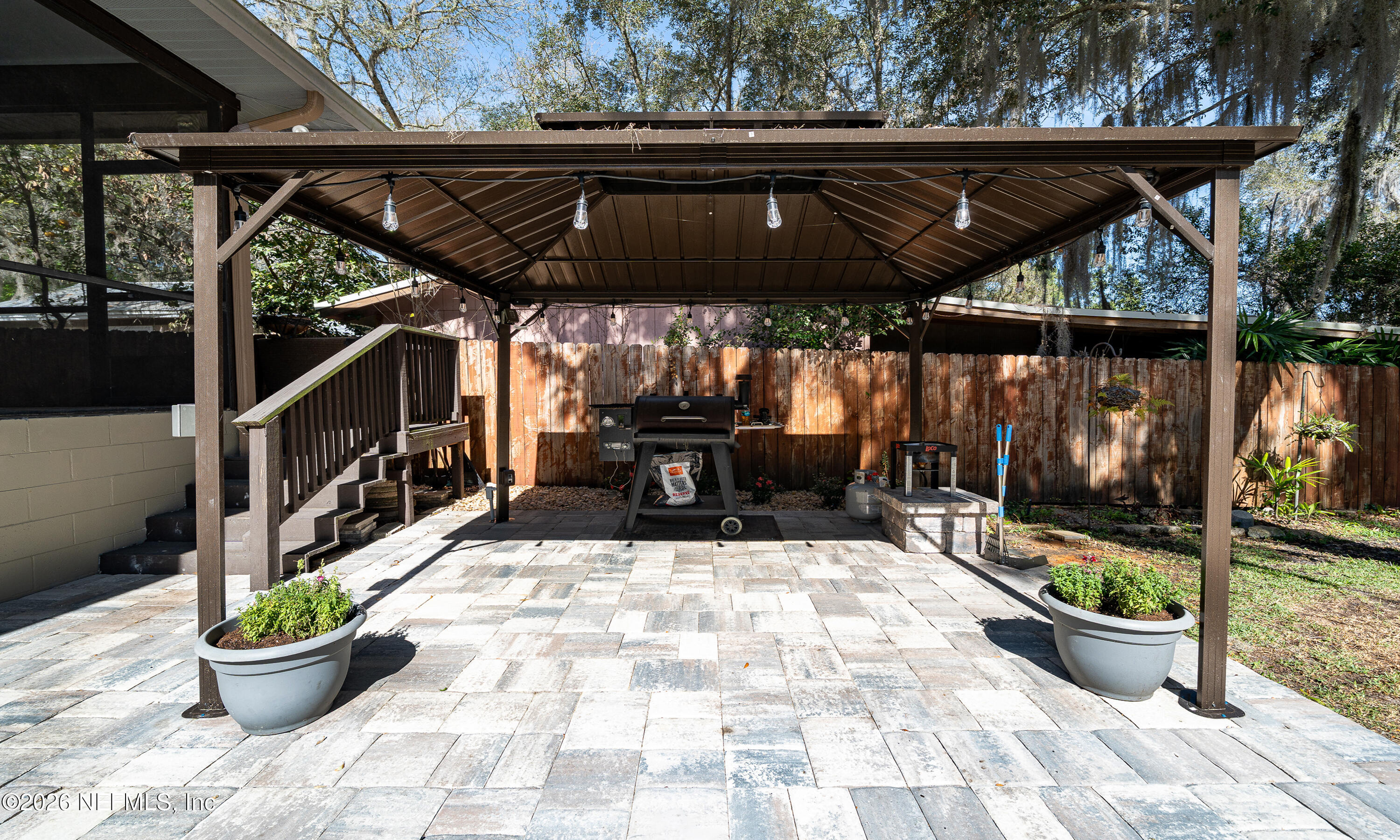 6261 Little Lake Geneva Road Keystone Heights, FL 32656 - Photo 23 of 34 Ext Patio Pergola